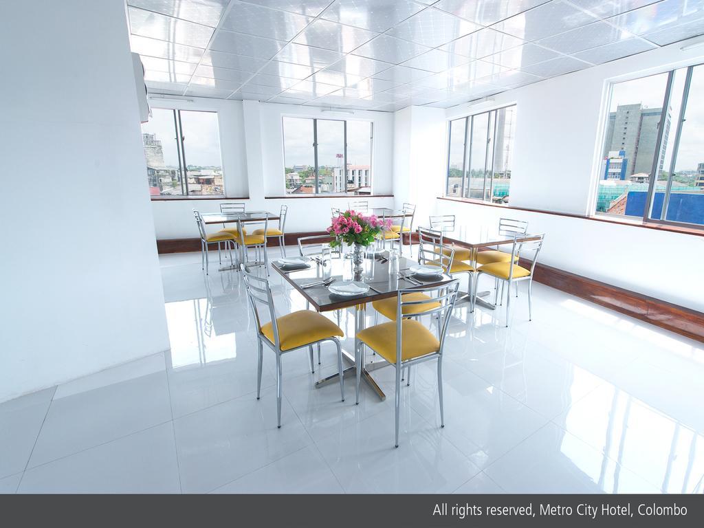 Metro City Hotel Colombo Kültér fotó