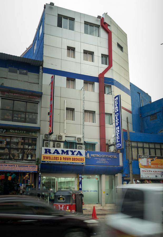 Metro City Hotel Colombo Kültér fotó