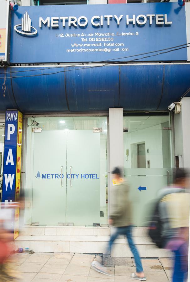 Metro City Hotel Colombo Kültér fotó