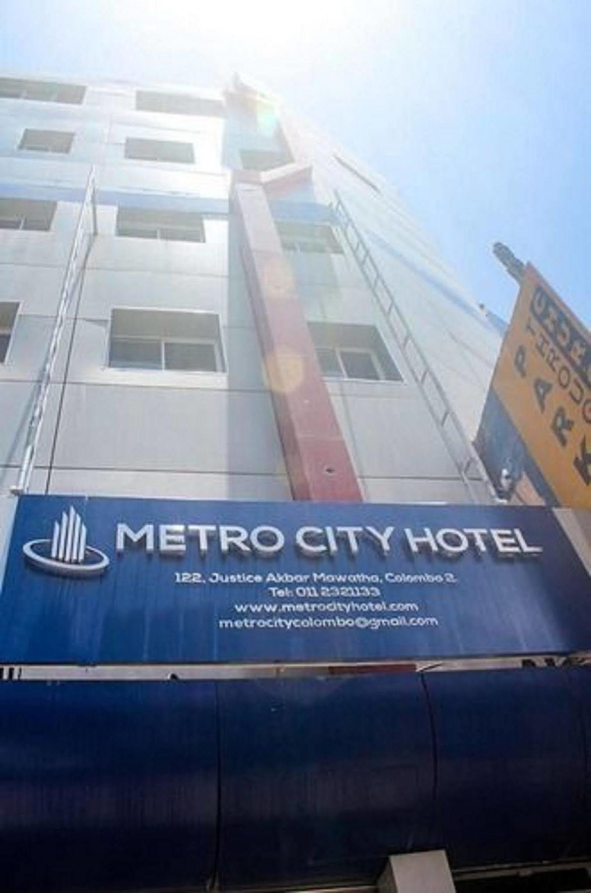 Metro City Hotel Colombo Kültér fotó