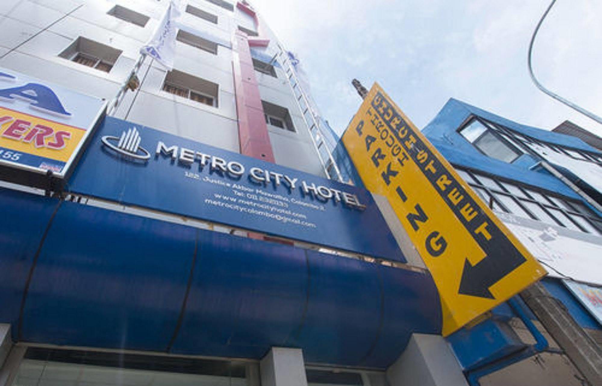 Metro City Hotel Colombo Kültér fotó